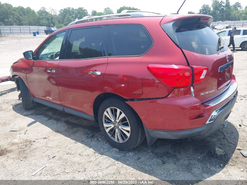 2017 NISSAN PATHFINDER S - 5N1DR2MN9HC610512