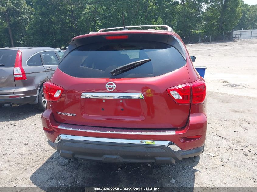 2017 NISSAN PATHFINDER S - 5N1DR2MN9HC610512