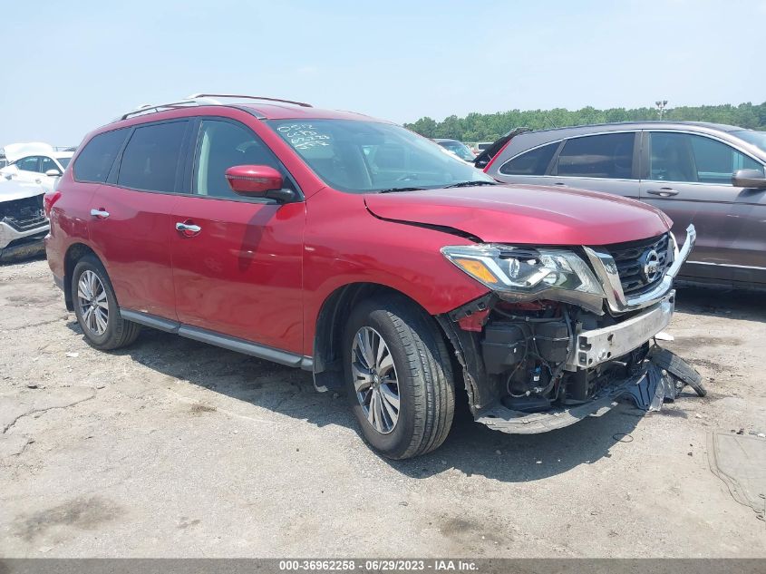 2017 NISSAN PATHFINDER S - 5N1DR2MN9HC610512