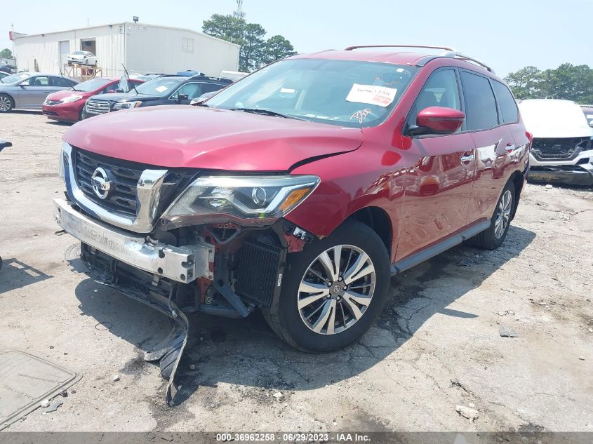 2017 NISSAN PATHFINDER S - 5N1DR2MN9HC610512