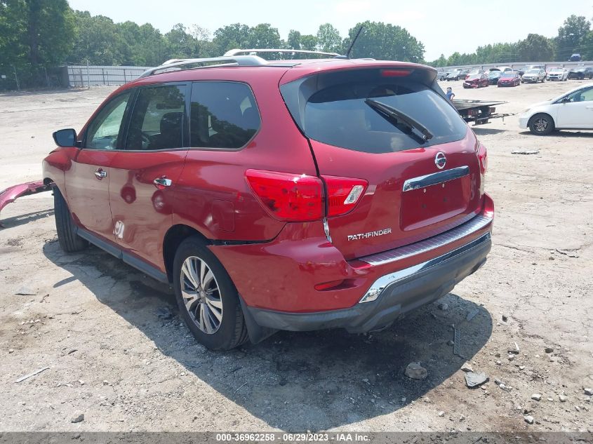 2017 NISSAN PATHFINDER S - 5N1DR2MN9HC610512
