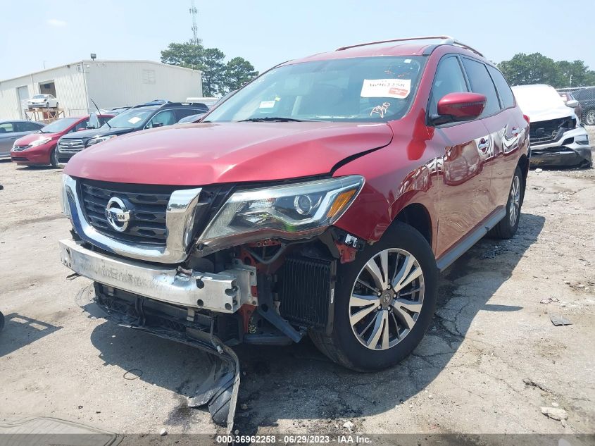 2017 NISSAN PATHFINDER S - 5N1DR2MN9HC610512