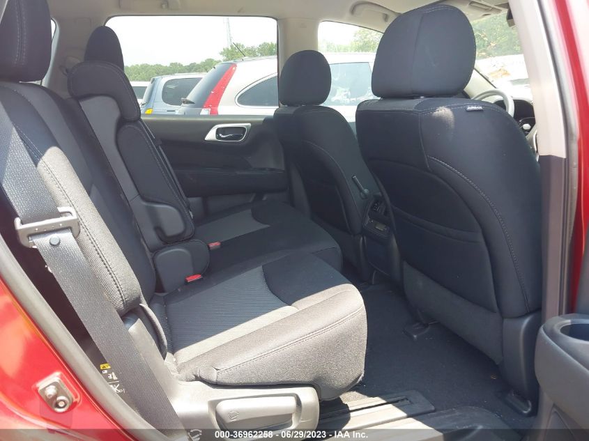 2017 NISSAN PATHFINDER S - 5N1DR2MN9HC610512