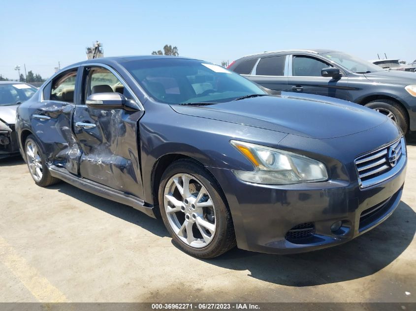 2013 NISSAN MAXIMA 3.5 SV W/PREMIUM PKG - 1N4AA5APXDC812832