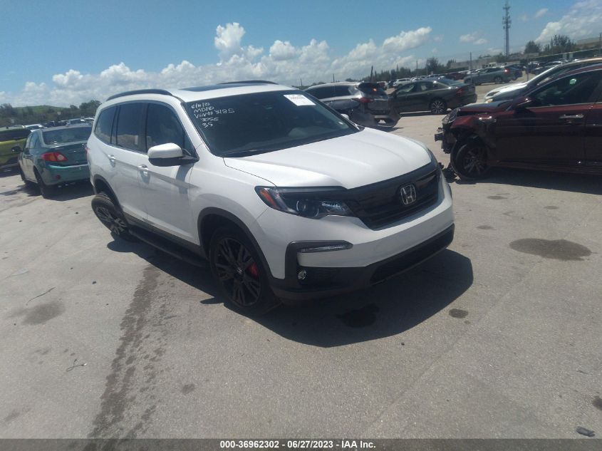 2022 HONDA PILOT SPECIAL EDITION - 5FNYF5H20NB003185