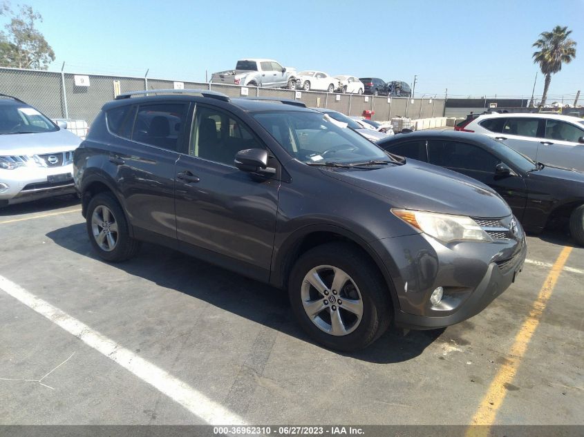 2015 TOYOTA RAV4 XLE - JTMWFREV7FJ052262