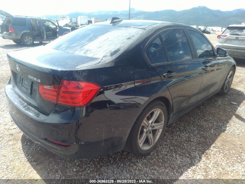 2014 BMW 3 SERIES 328D - WBA3D3C5XEK153682