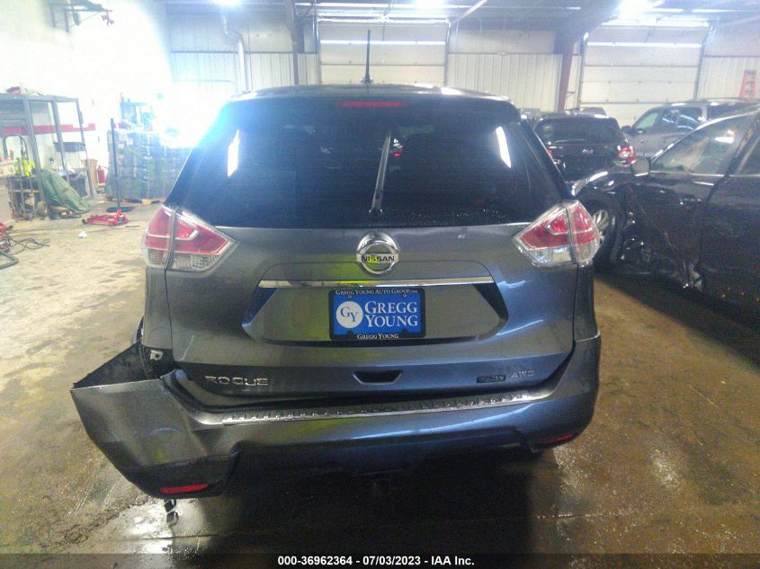2016 NISSAN ROGUE S - KNMAT2MV9GP592867