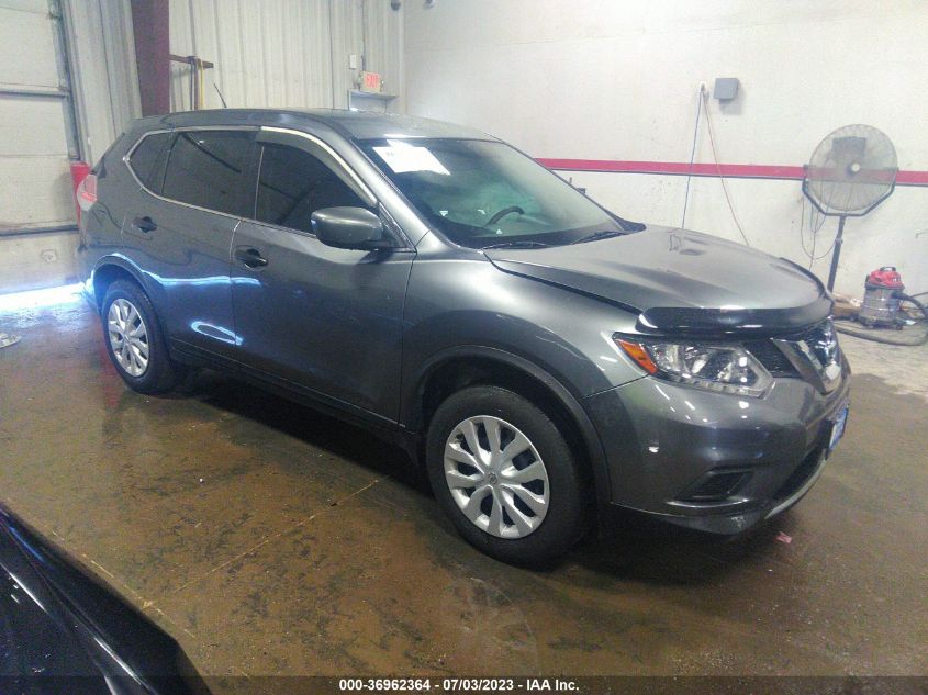 2016 NISSAN ROGUE S - KNMAT2MV9GP592867