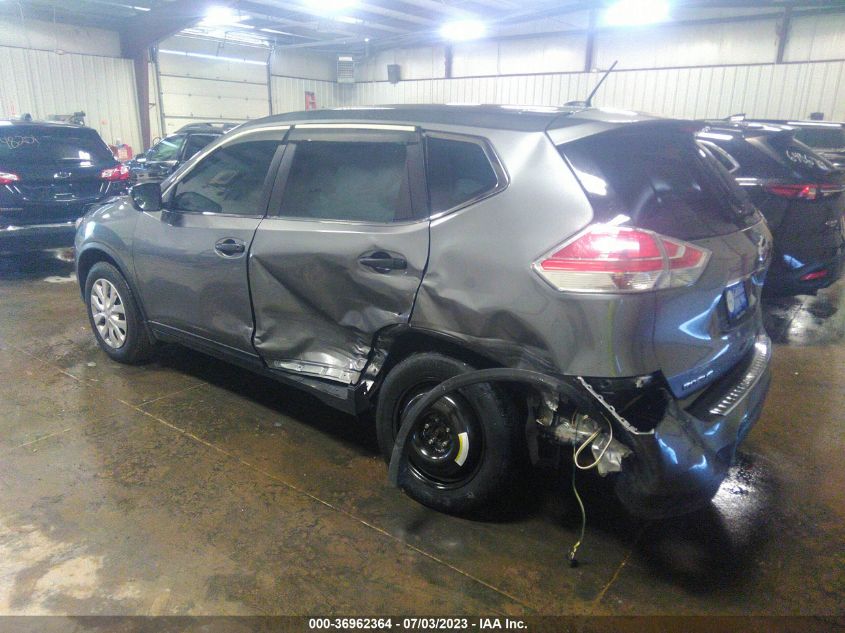 2016 NISSAN ROGUE S - KNMAT2MV9GP592867