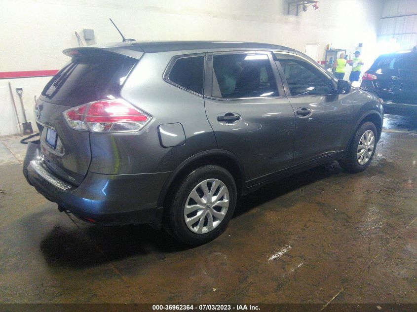 2016 NISSAN ROGUE S - KNMAT2MV9GP592867