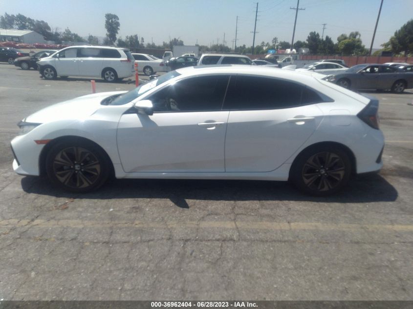 2018 HONDA CIVIC HATCHBACK EX - SHHFK7H5XJU424512
