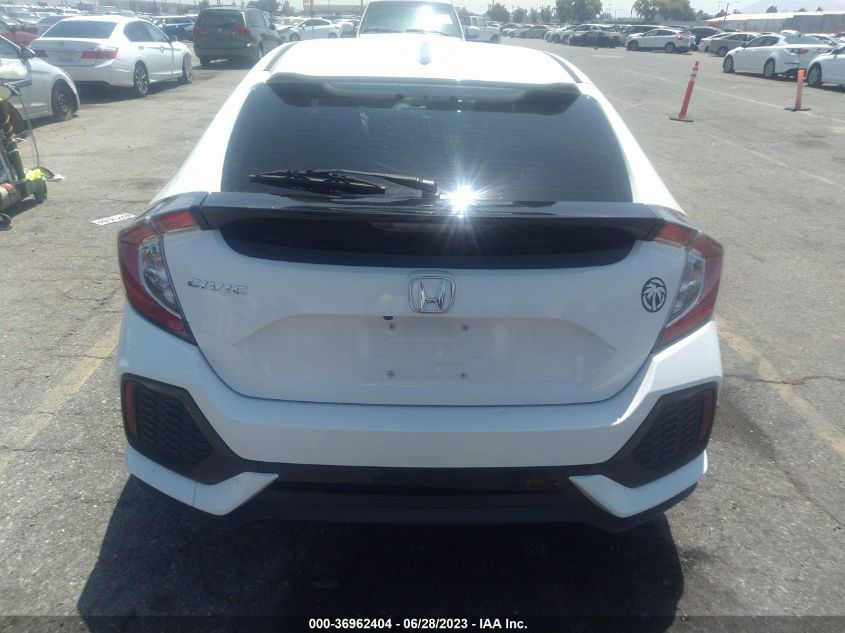 2018 HONDA CIVIC HATCHBACK EX - SHHFK7H5XJU424512
