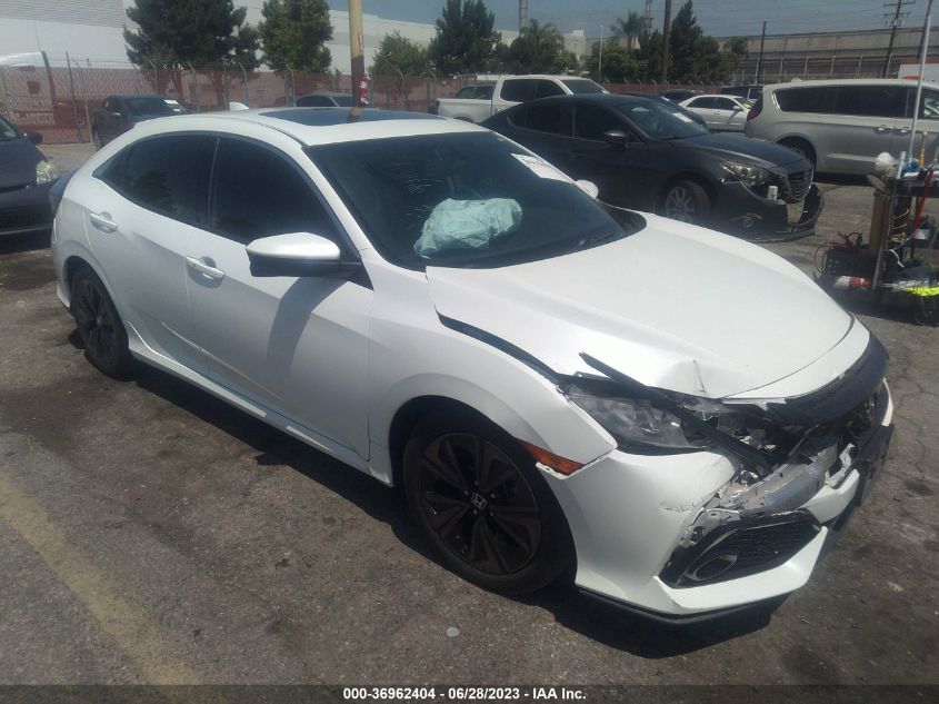 2018 HONDA CIVIC HATCHBACK EX - SHHFK7H5XJU424512