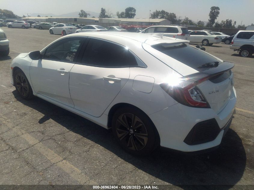 2018 HONDA CIVIC HATCHBACK EX - SHHFK7H5XJU424512