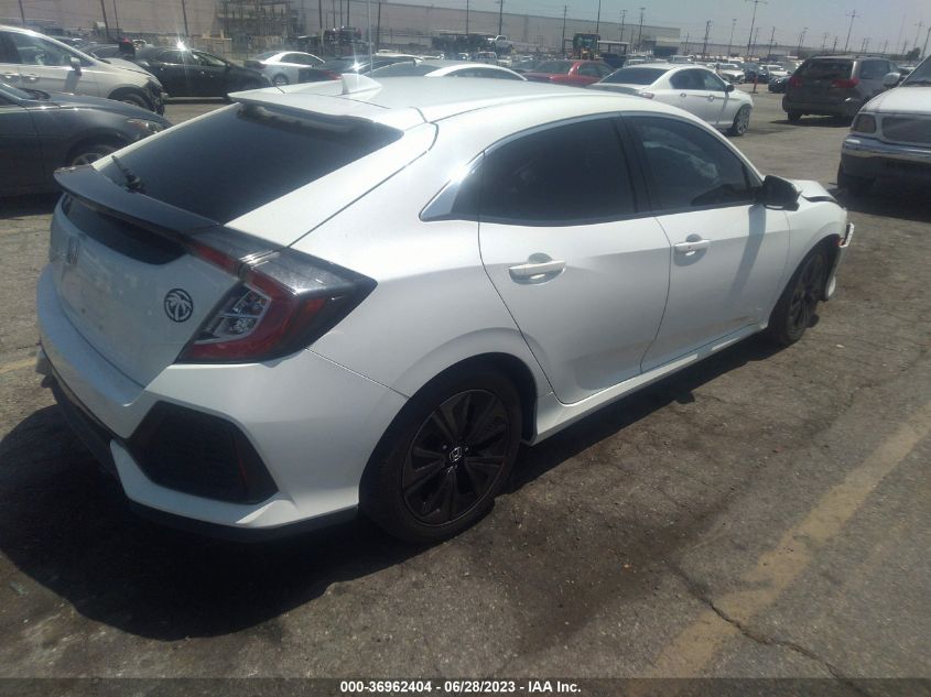 2018 HONDA CIVIC HATCHBACK EX - SHHFK7H5XJU424512