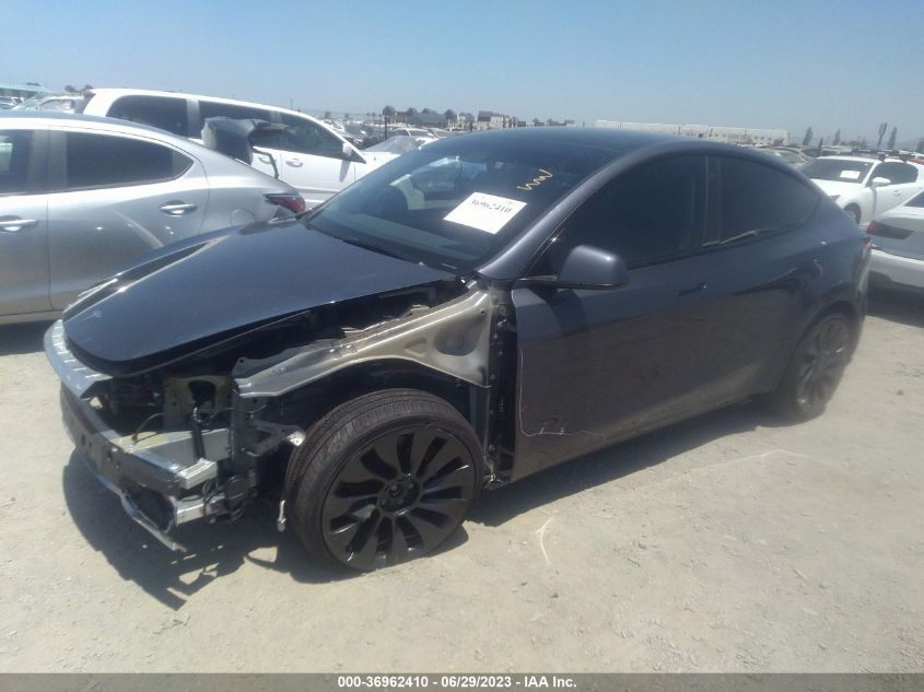 2023 TESLA MODEL Y PERFORMANCE - 7SAYGDEFXPF746165
