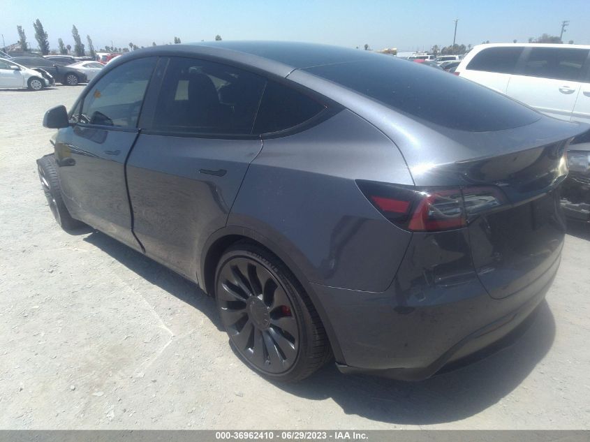 2023 TESLA MODEL Y PERFORMANCE - 7SAYGDEFXPF746165
