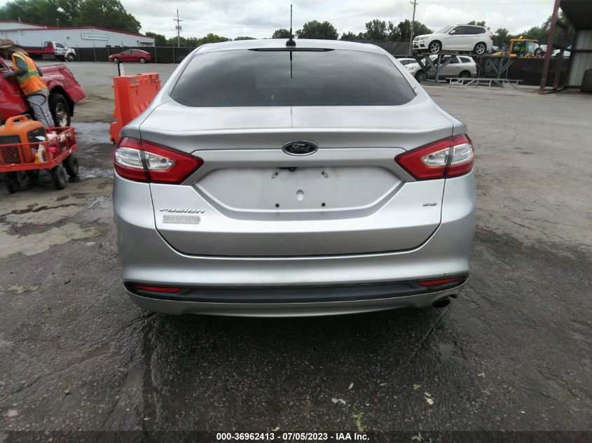 2013 FORD FUSION SE - 3FA6P0H76DR274953