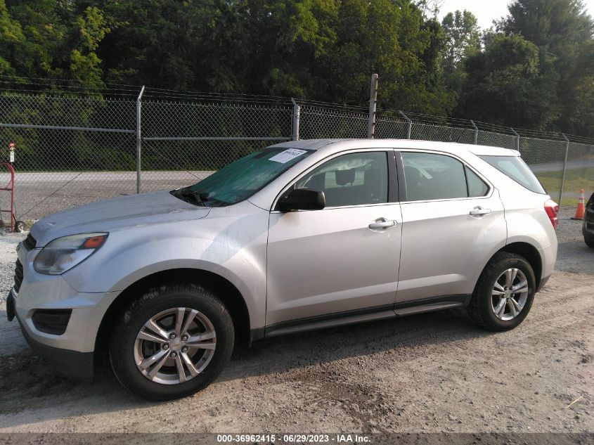 2017 CHEVROLET EQUINOX LS - 2GNALBEKXH1526158