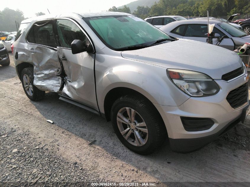 2017 CHEVROLET EQUINOX LS - 2GNALBEKXH1526158