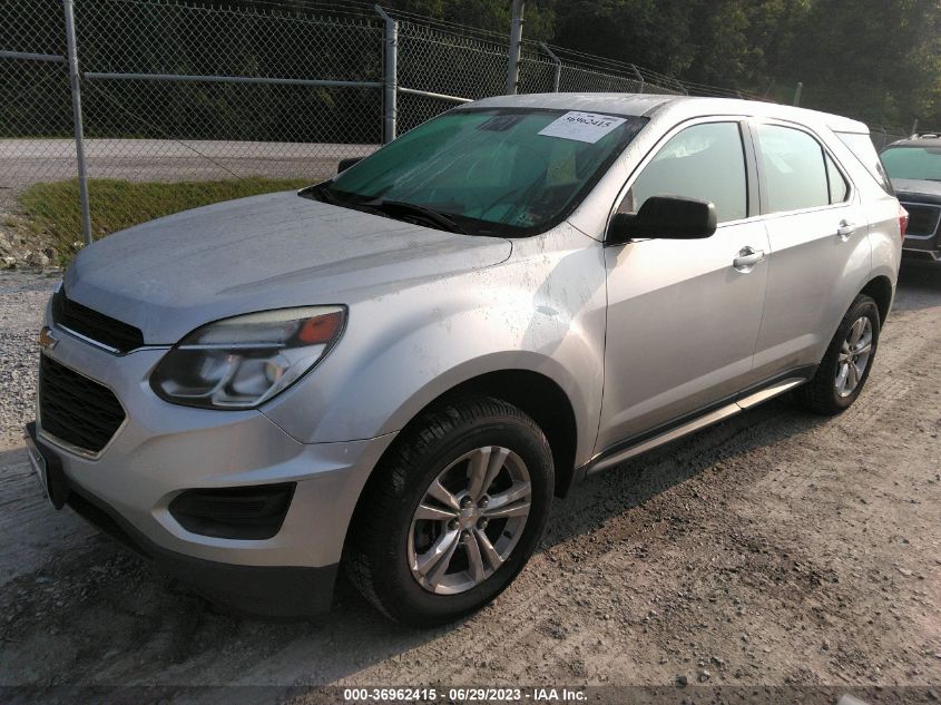 2017 CHEVROLET EQUINOX LS - 2GNALBEKXH1526158