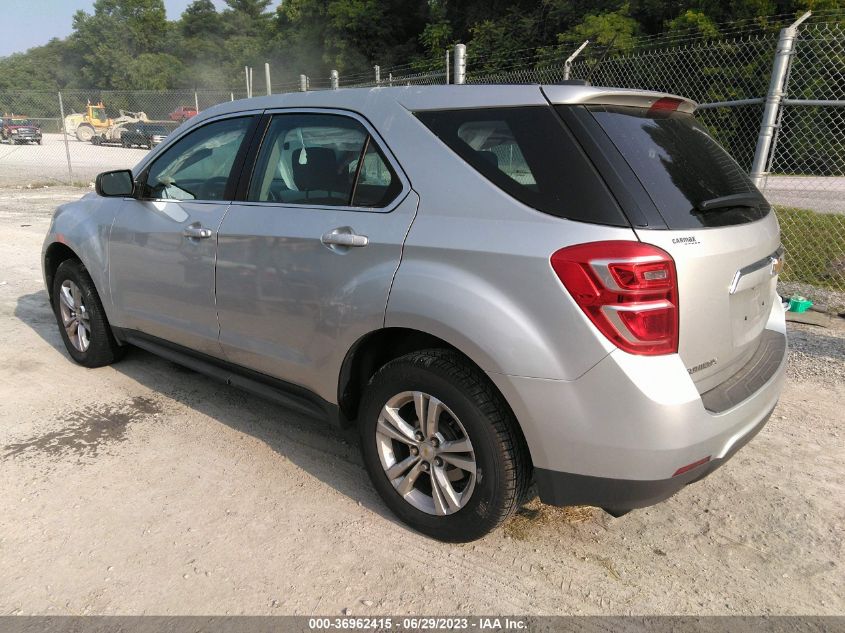2017 CHEVROLET EQUINOX LS - 2GNALBEKXH1526158