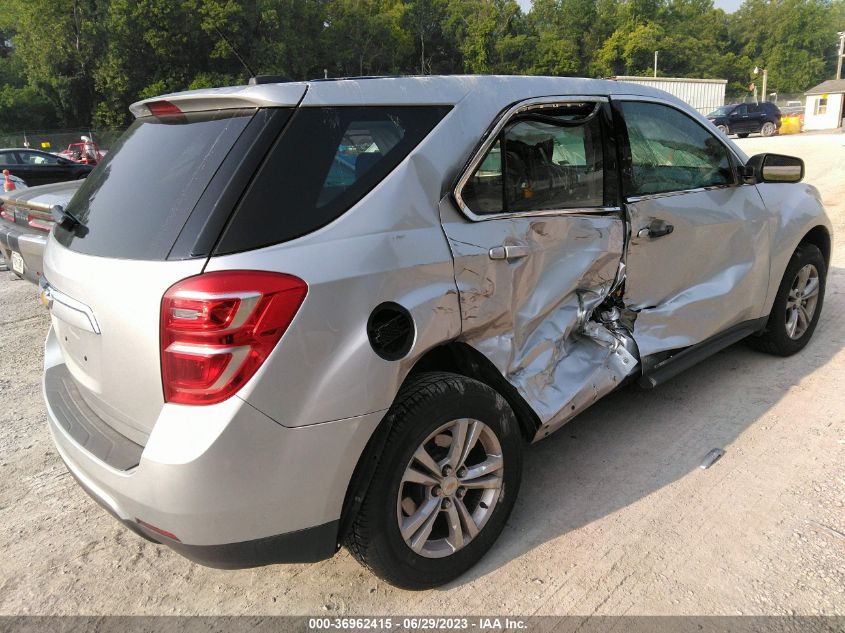 2017 CHEVROLET EQUINOX LS - 2GNALBEKXH1526158