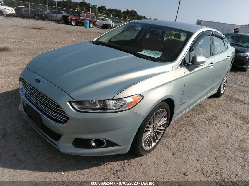 2014 FORD FUSION SE HYBRID - 3FA6P0LU2ER155392