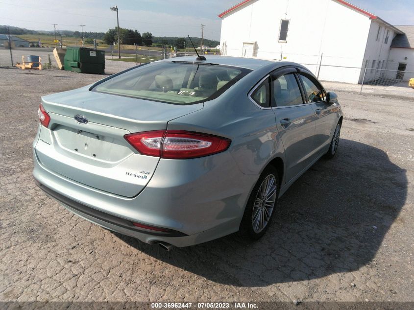 2014 FORD FUSION SE HYBRID - 3FA6P0LU2ER155392