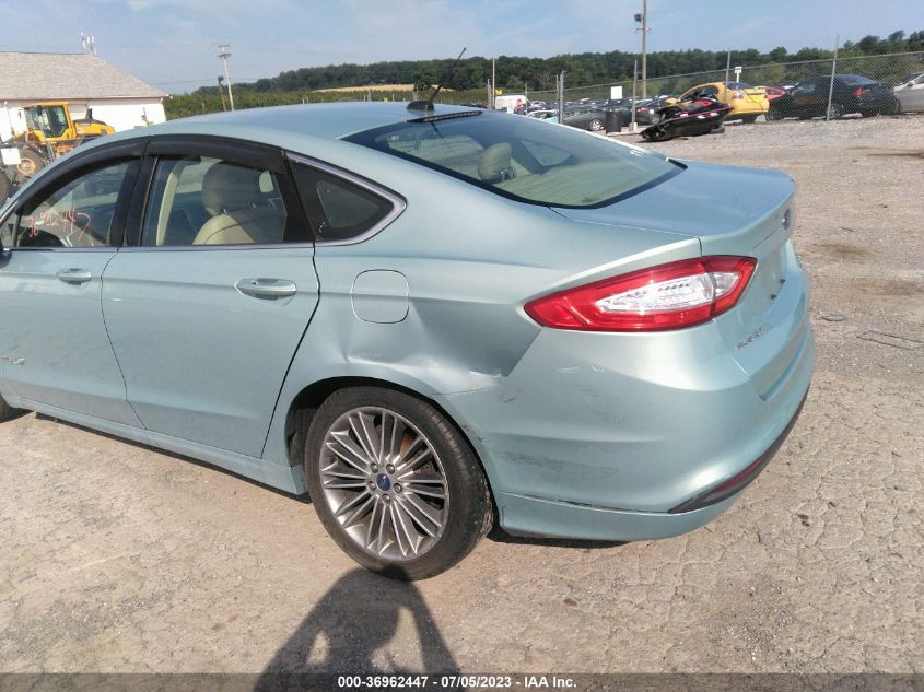 2014 FORD FUSION SE HYBRID - 3FA6P0LU2ER155392