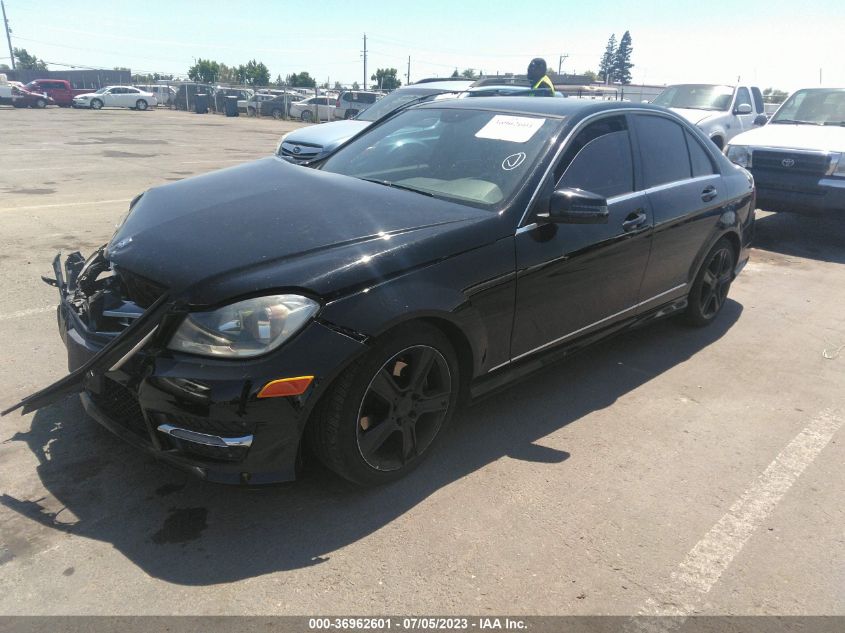 2014 MERCEDES-BENZ C-CLASS C 250 - WDDGF4HB2EG209576