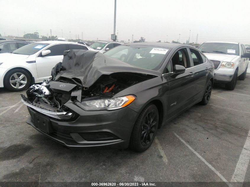 2017 FORD FUSION HYBRID SE - 3FA6P0LU2HR247669