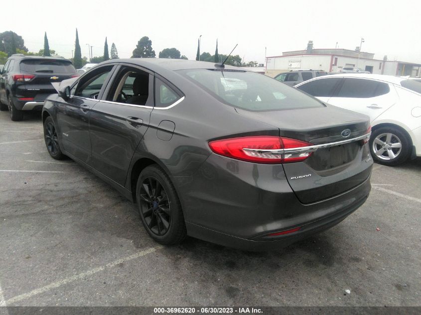 2017 FORD FUSION HYBRID SE - 3FA6P0LU2HR247669