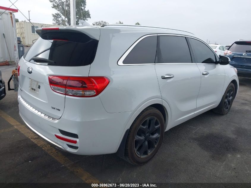 2016 KIA SORENTO SX/SX LIMITED - 5XYPK4A59GG168363