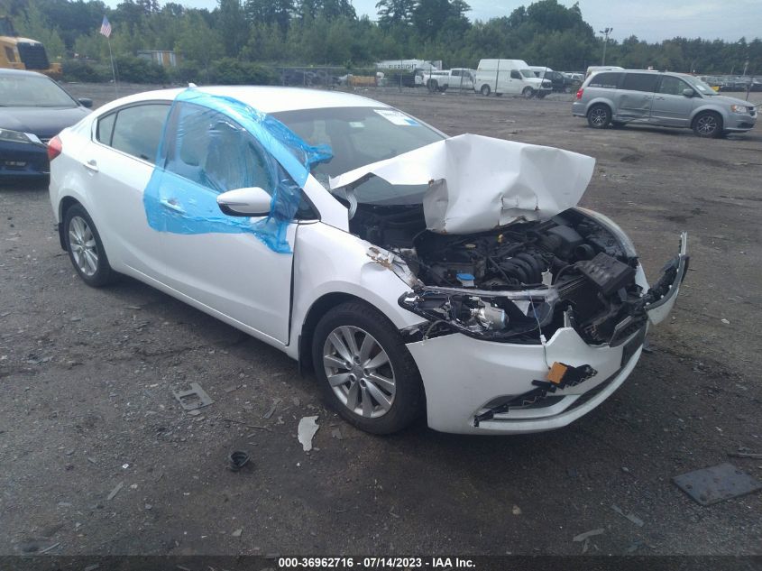 2014 KIA FORTE EX - KNAFX4A81E5090252