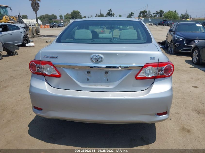 2013 TOYOTA COROLLA L/LE/S - 5YFBU4EE0DP158293