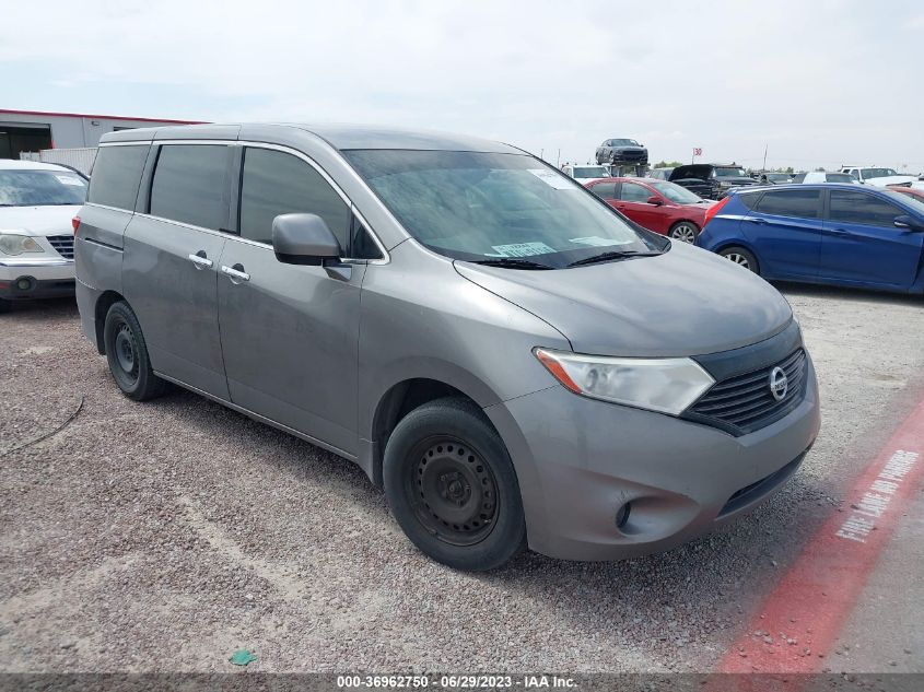 2013 NISSAN QUEST S - JN8AE2KP1D9069667
