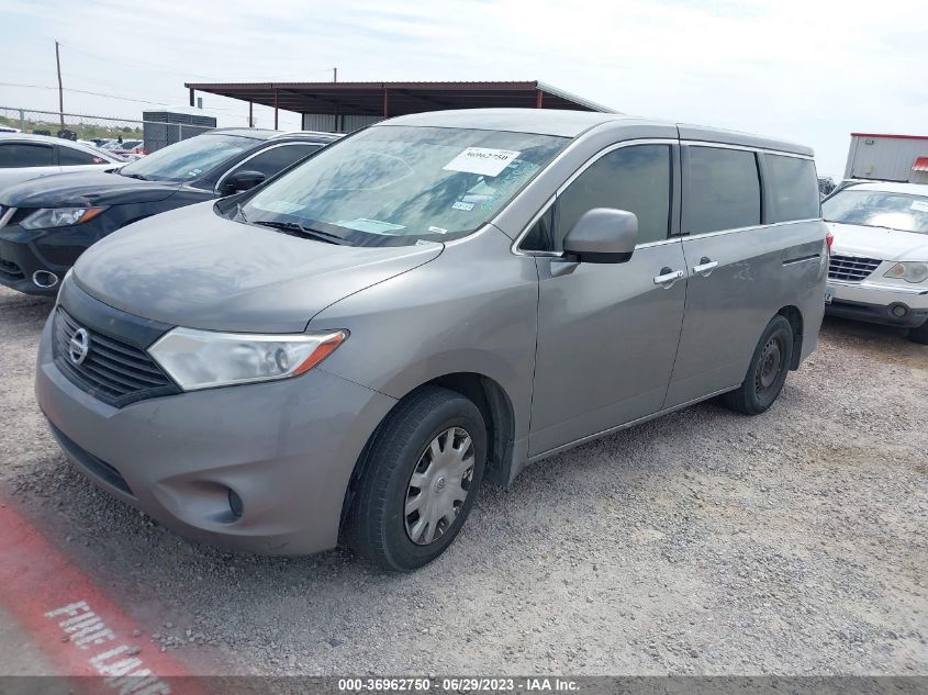 2013 NISSAN QUEST S - JN8AE2KP1D9069667
