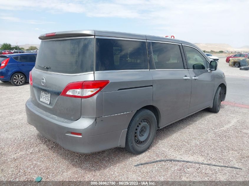 2013 NISSAN QUEST S - JN8AE2KP1D9069667
