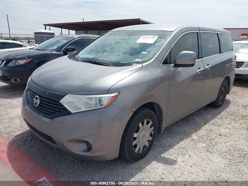 2013 NISSAN QUEST S - JN8AE2KP1D9069667