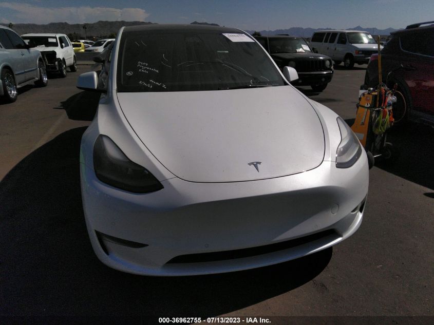 2022 TESLA MODEL Y PERFORMANCE - 7SAYGDEF8NF365878