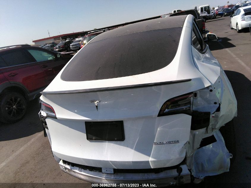 2022 TESLA MODEL Y PERFORMANCE - 7SAYGDEF8NF365878