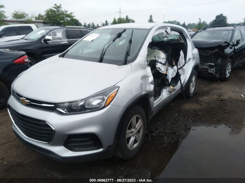 2017 CHEVROLET TRAX LS - 3GNCJNSB7HL133494