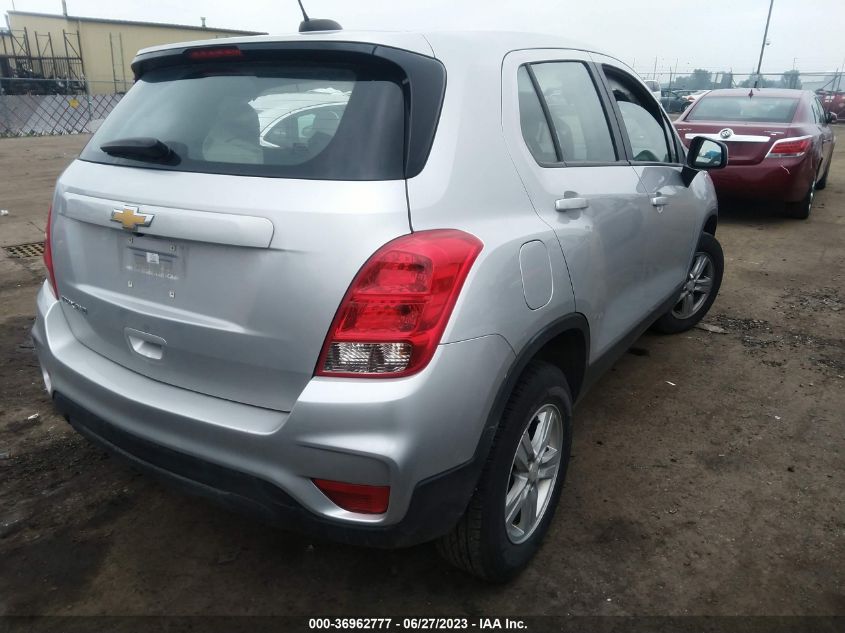2017 CHEVROLET TRAX LS - 3GNCJNSB7HL133494