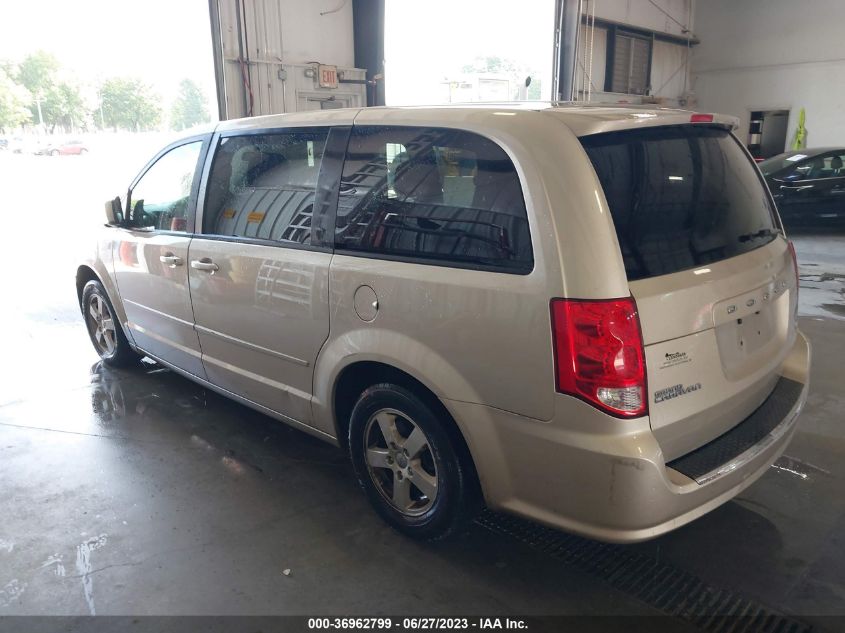2013 DODGE GRAND CARAVAN SXT - 2C4RDGCG8DR520214