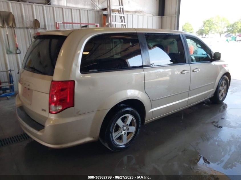 2013 DODGE GRAND CARAVAN SXT - 2C4RDGCG8DR520214