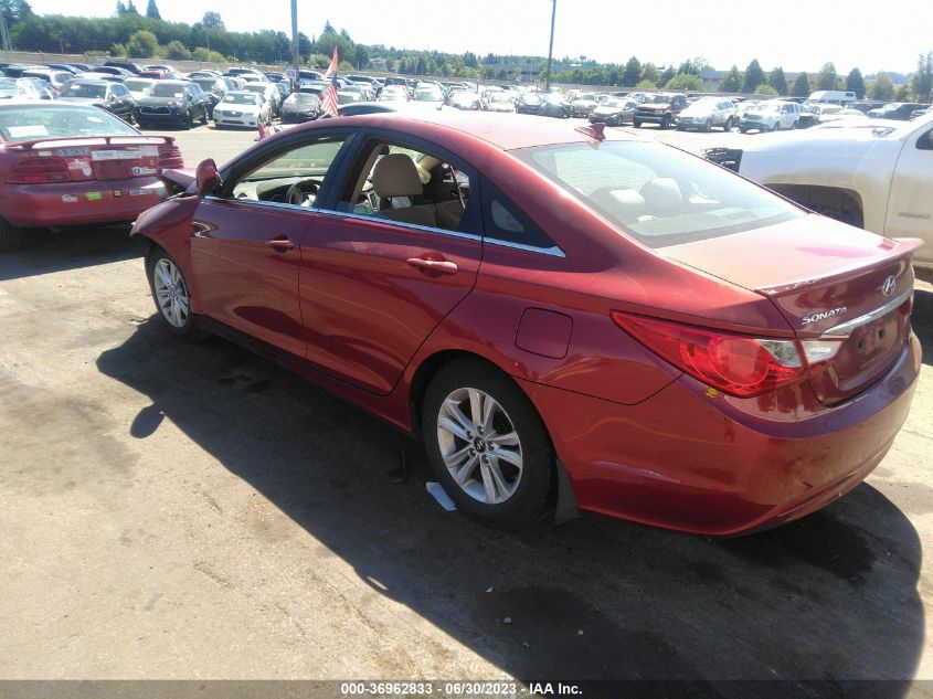 2013 HYUNDAI SONATA GLS PZEV - 5NPEB4AC0DH797309