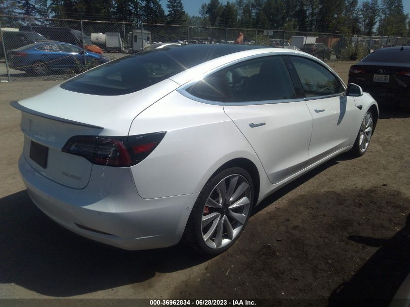 2019 TESLA MODEL 3 LONG RANGE/PERFORMANCE - 5YJ3E1EB7KF425671