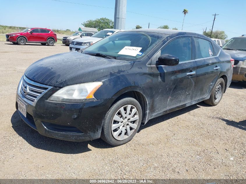 2014 NISSAN SENTRA S - 3N1AB7AP3EL679830